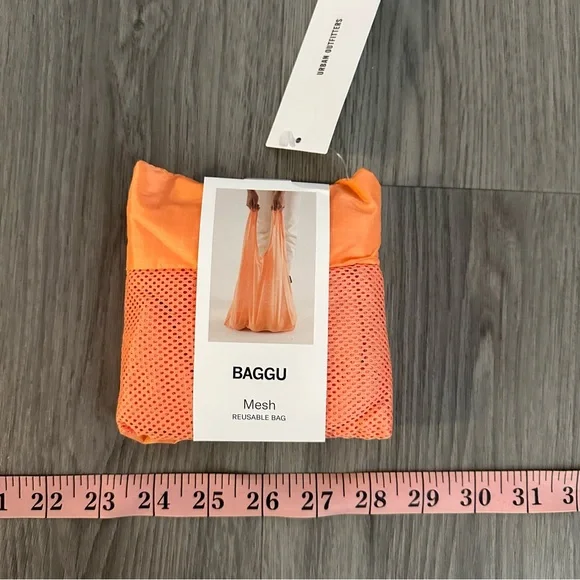 New BAGGU Mesh Reusable Bag in Cantaloupe